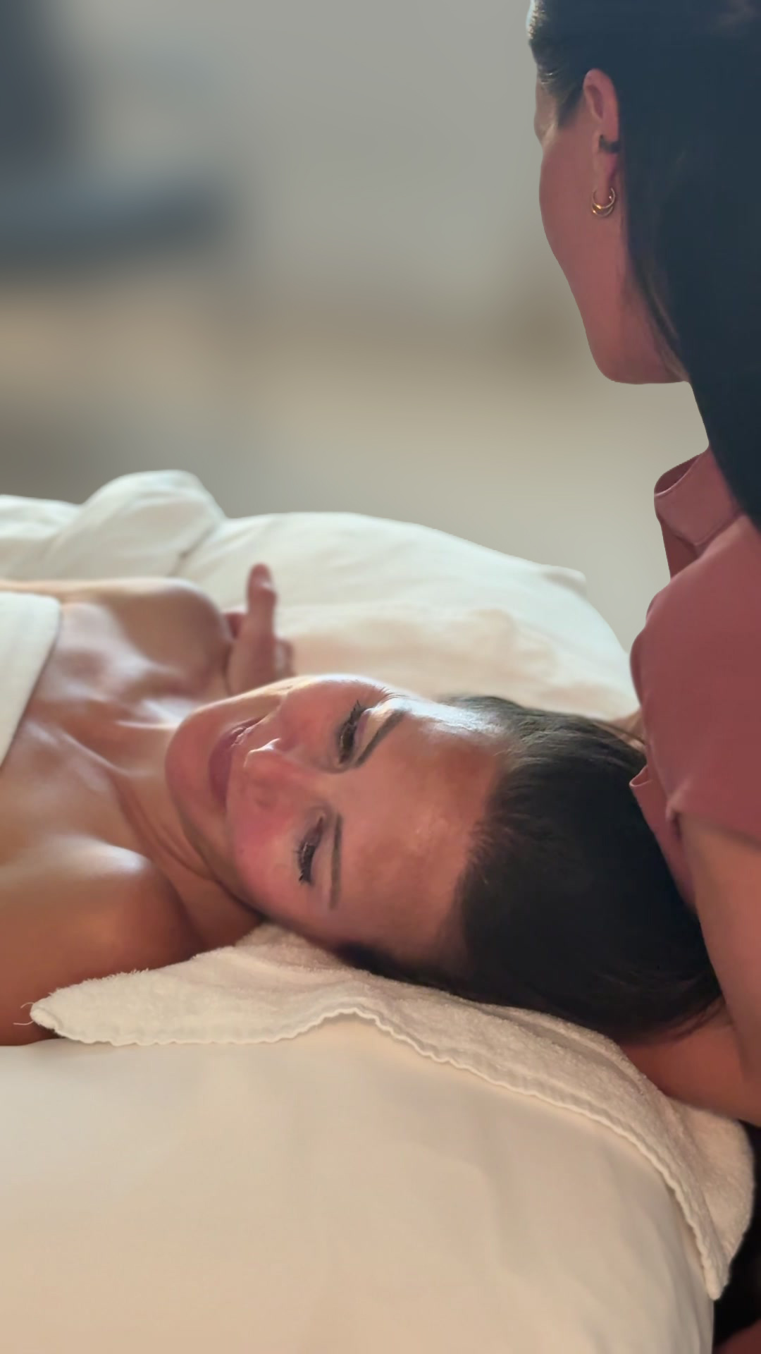 A facial underway on the table at Ritual Bar in Daybreak, South Jordan